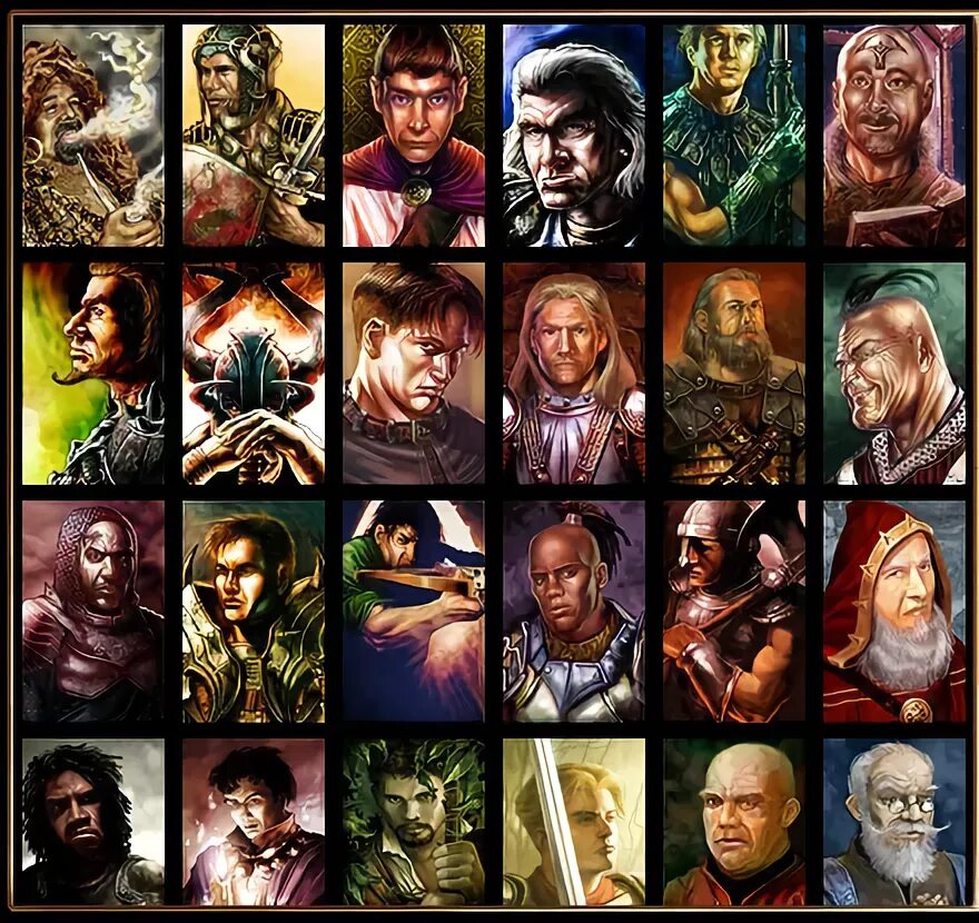 Pillars of eternity 2 портреты. Портреты nwn 1. Neverwinter nights 1 персонажи. Персонажи neverwinter night. Neverwinter nights 1 портреты персонажей.