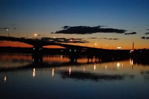 Evening came