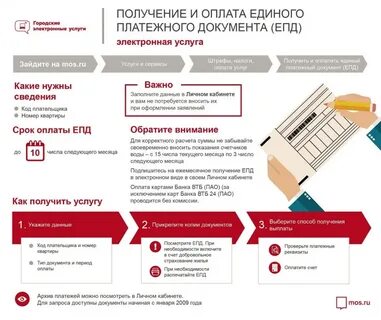 Оплатить полученные услуги