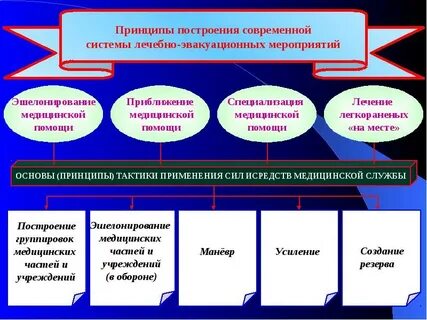 Система лечебно эвакуационных мероприятий