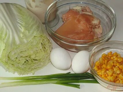 Пекинская капуста куриная печень