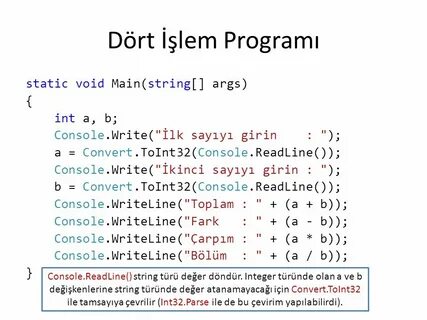 Static void main string args