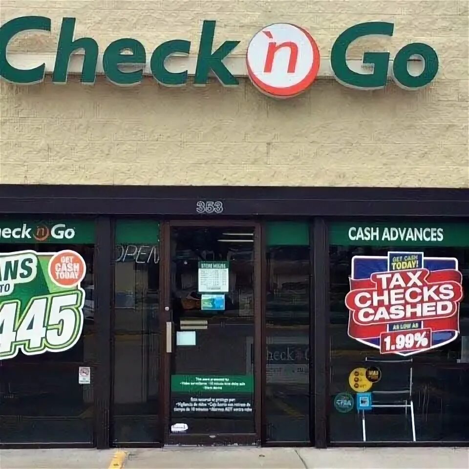 Check n go. Check n go