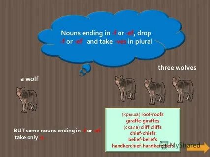 Noun endings