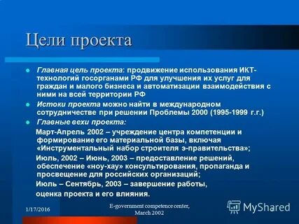 Март цели