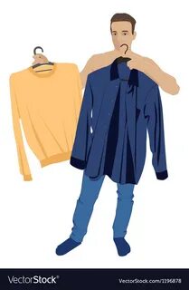 His clothes