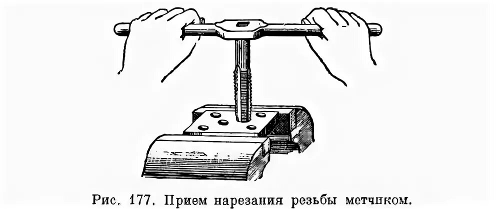 Как нарезать резьбу вручную