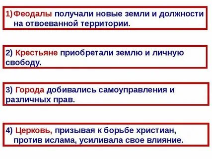 Какие слои населения участвовали реконкиста