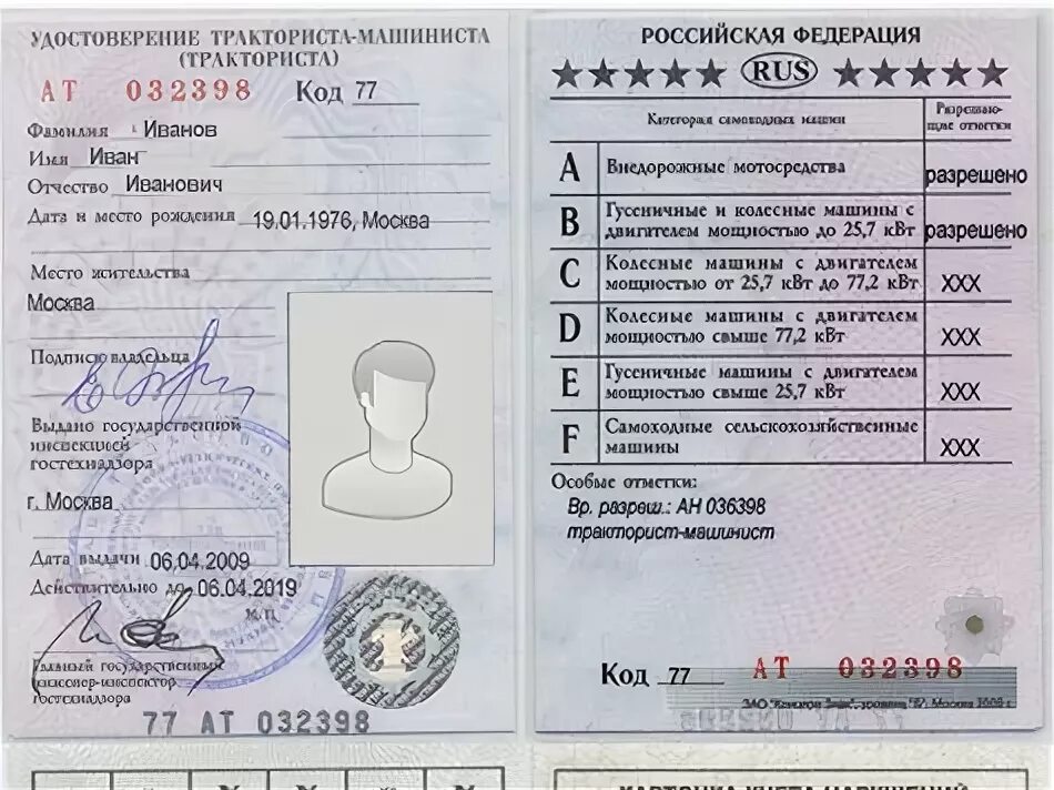 Как выглядит справка на трактор Допуск водителя к управлению транспортным средством Порядок допуска военнослужащ