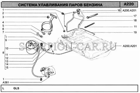 Система улавливания паров