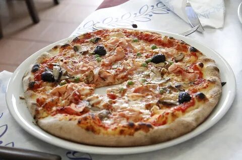 Some pizza