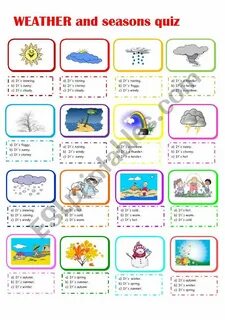 Seasons quiz