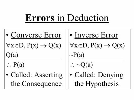 Conversion error