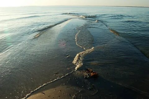 Коса в воде