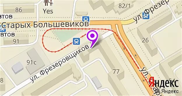 Карта большевистская