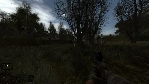 Сталкер чернобыль черный экран