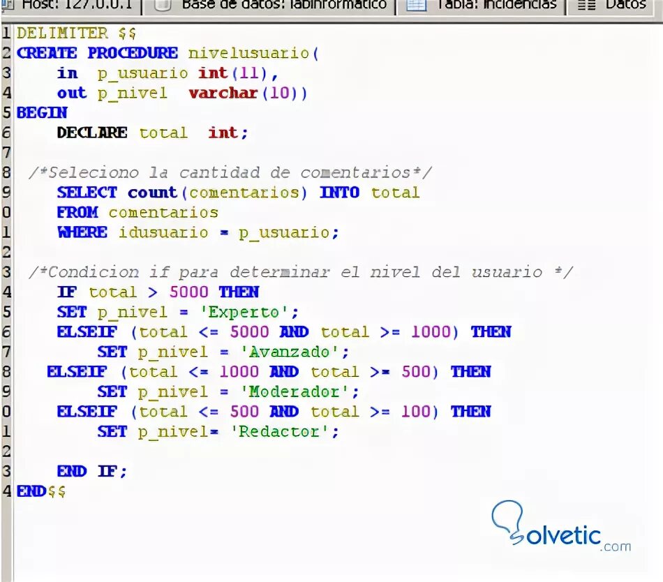 Mysql if else. Mysql if else