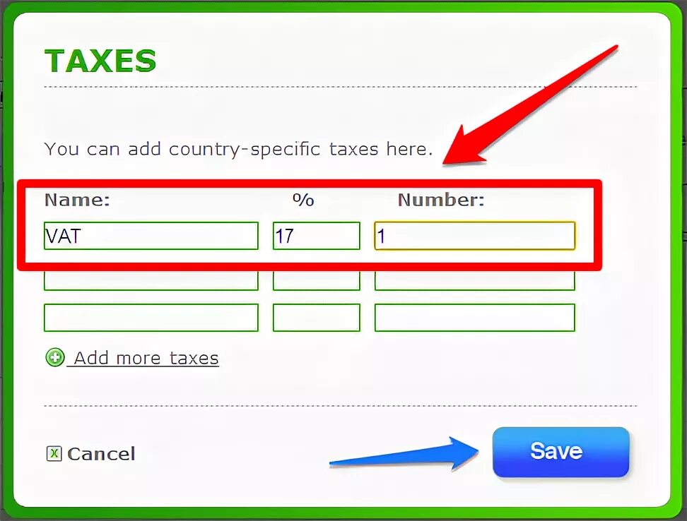 Add country