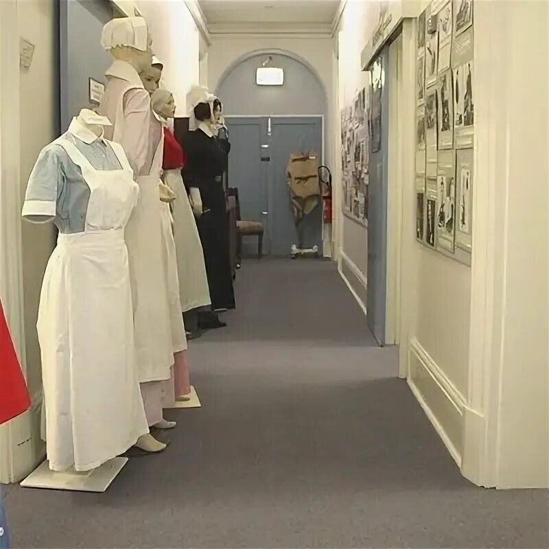 The museum is the hospital. The museum is the hospital