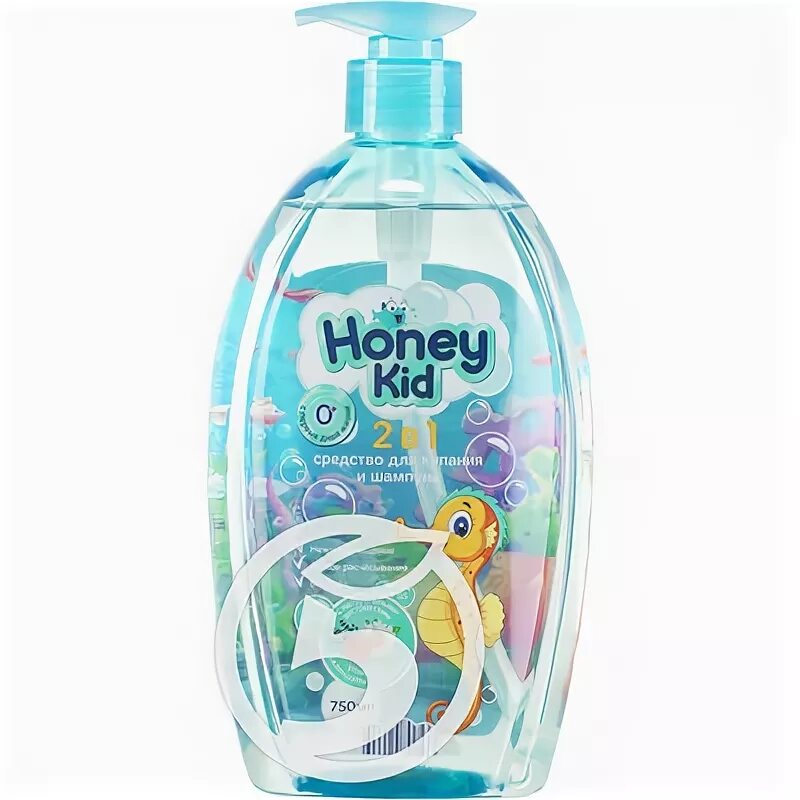 Honey Kid / средство для купания и шампунь Honey Kid 2 в 1 750мл. Honey Kid шампунь детский 750 мл. Средство для купания "Honey Kid" 2в1 гель и шампунь 750мл. Honey Kid шампунь Пятерочка.