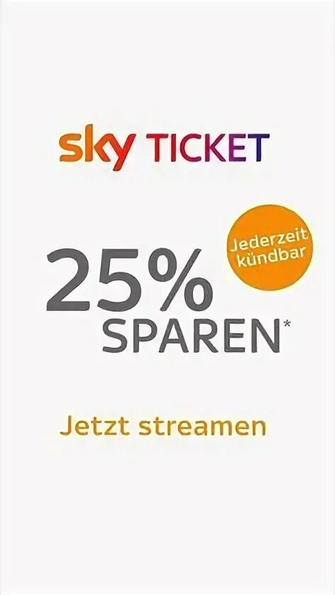 Sky ticket