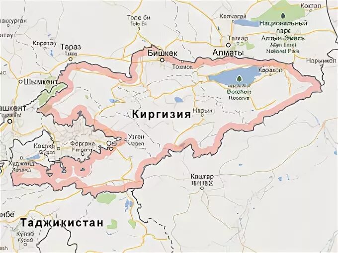 Киргизия сколько времени
