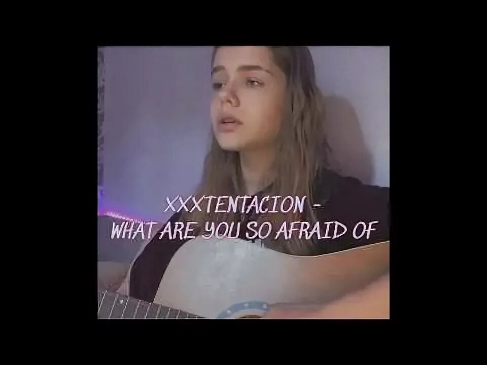 What are you so afraid of. What are you so afraid of