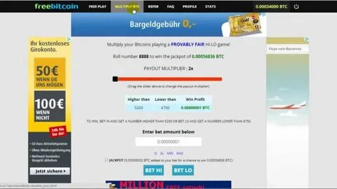 Зарабатывать биткоины без вложений на русском