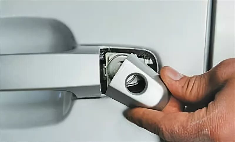 Rear Door Exterior Handle Replacement (Renault Logan 1, 2004-2012, petrol) - "Bo