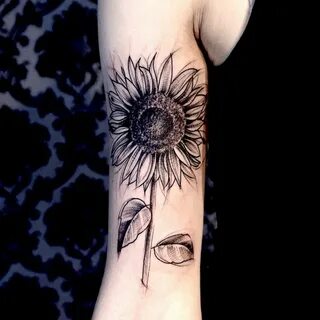 Sunflower Tattoos, Sunflower Tattoo Design, White Sunflower, Wolf Tattoos, ...