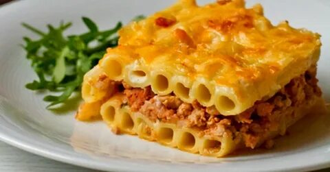Рецепт мясо с макаронами и с сыром