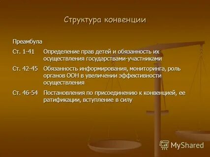 Состав конвенции