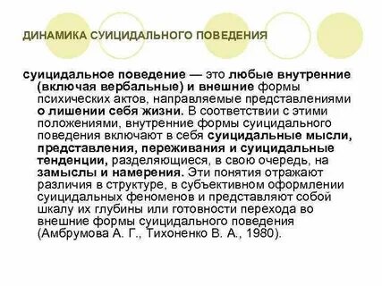 Динамика поведения
