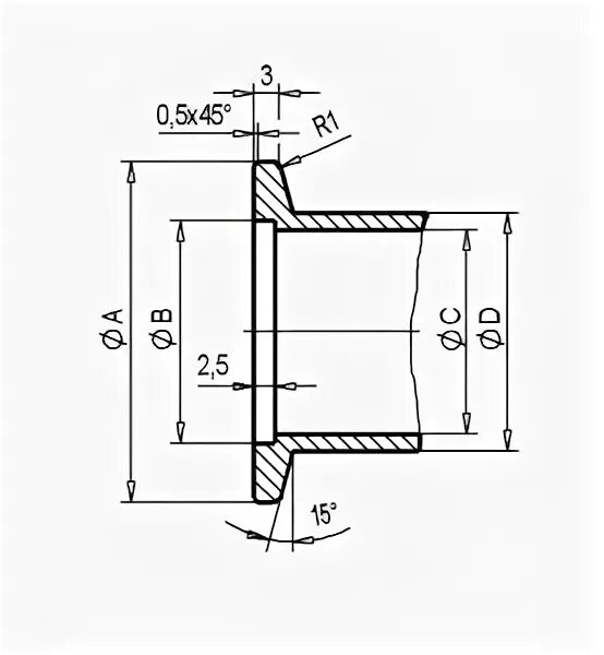 Переходник 3 8 sae на kf16 чертеж Thread Adaptor 1/2 x 20NF 1/8 x 27NPT BrakeConnect