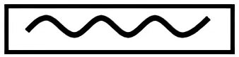 Line symbols. Горизонтальные волнистые линии. Знак волнистая линия. Линия символ. Подчеркивание волнистой линией.