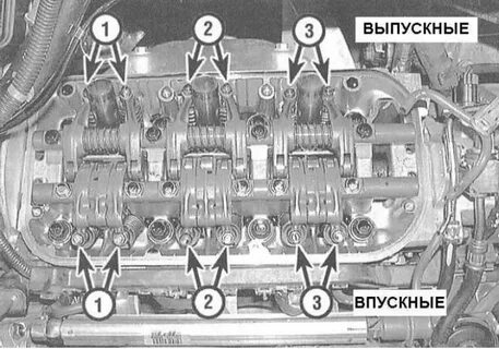 Регулировка клапанов 6 цилиндров