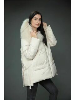 Max mara куртка с мехом