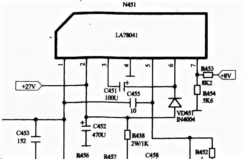 Схемы микросхема кадровой развертки Repository-circuits Page 229 ::