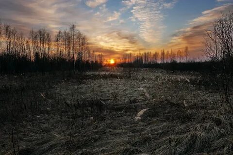 Закат в апреле