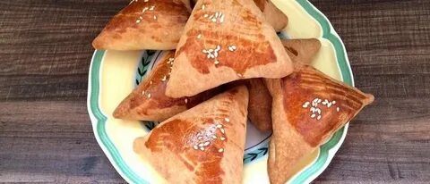 Самса из дрожжевого теста