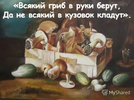 Всякий гриб