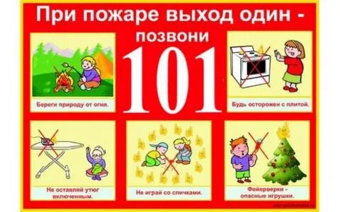 Пожар конспект урока