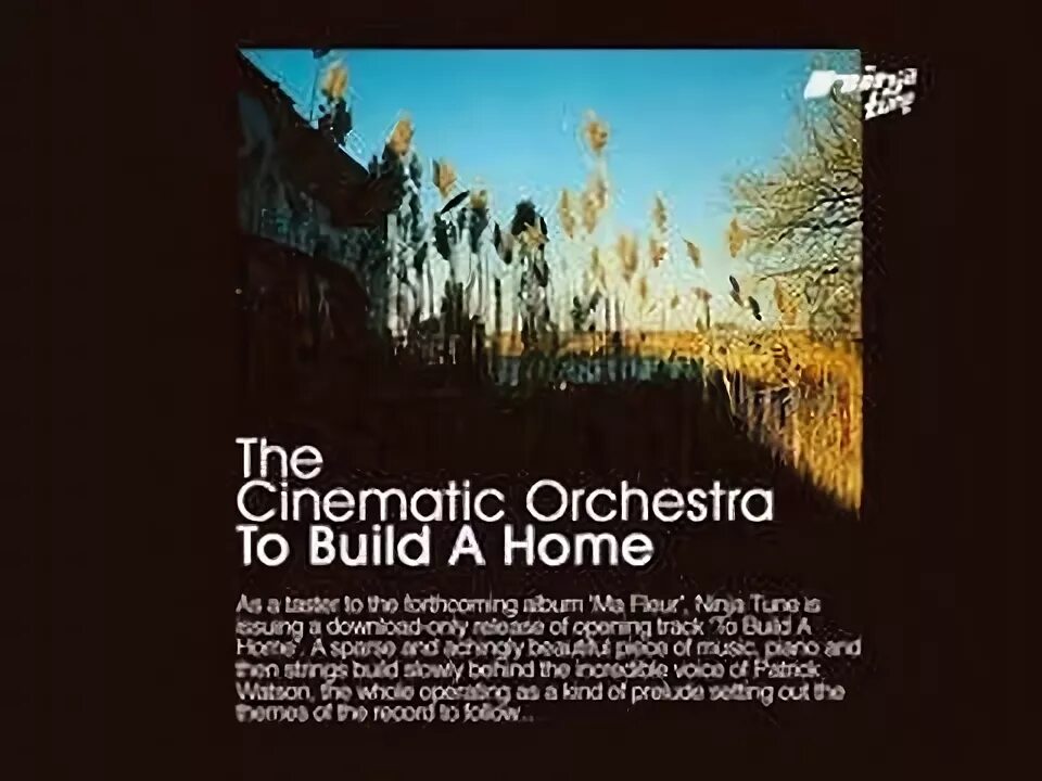 The cinematic orchestra to build a home. Группа the Cinematic Orchestra. To build a Home the Cinematic Orchestra. Cinematic Orchestra "ma fleur". To build a Home feat. Patrick Watson the Cinematic Orchestra.