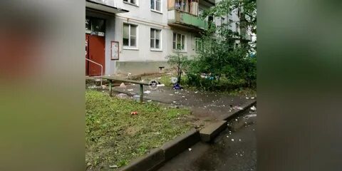 Улетел балкон