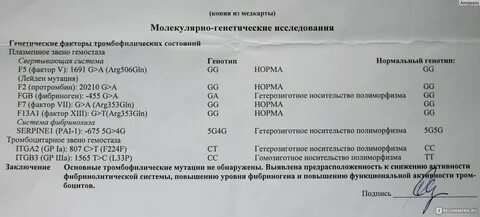 Анализ на генетику