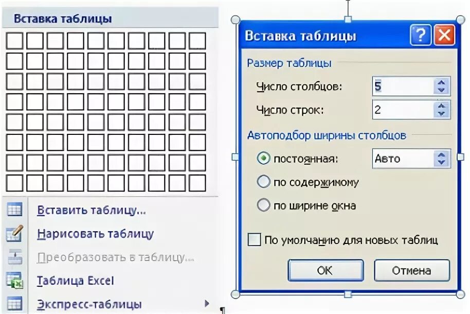 Преобразовать таблицу в схему
