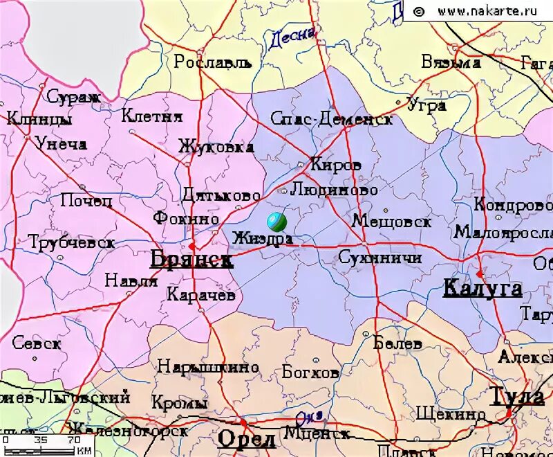 Где в россии город киров. Г Киров Калужская область на карте России. Люди Киров Калужская область. Дятьково Брянская область на карте. Киров Калужская область на карте.