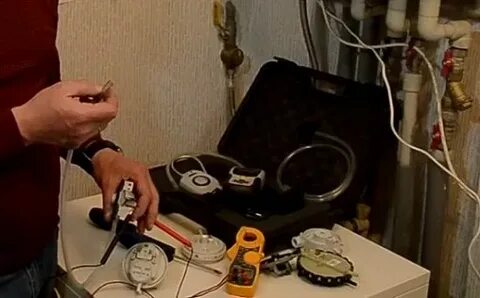 Газовый котел проверить мультиметром