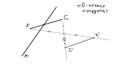P пересекает m пересекает k