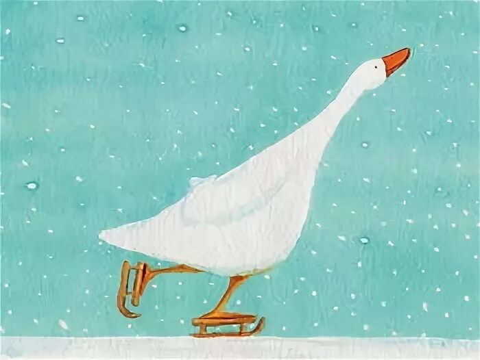 Гусь скользит по льду. Гусь рисунок. гусь на льду рисунок. гусь на коньках. иллюстрации к гуси лед.